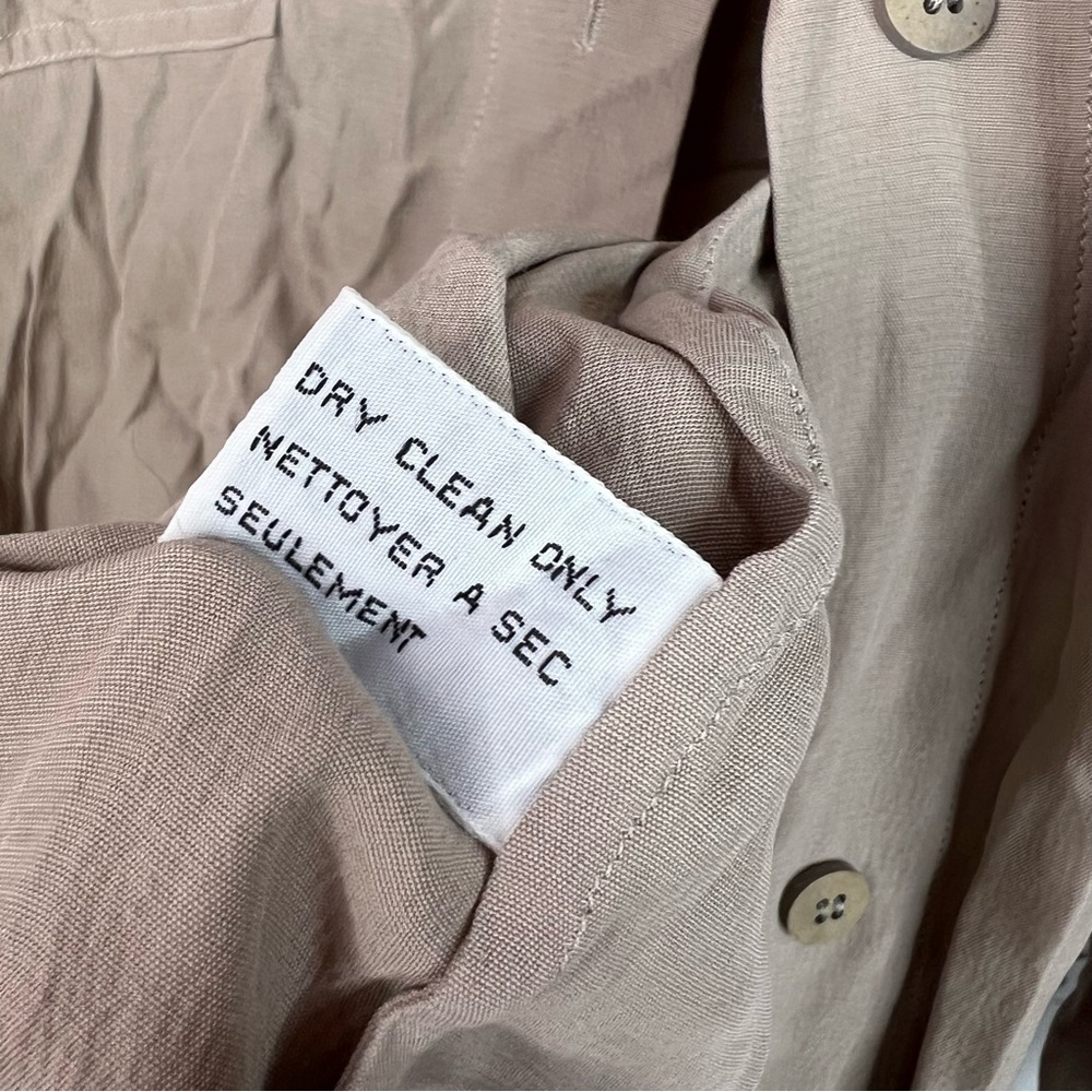 Jax button up shirt brand new with tags tan Women's Beige Button-Down Shirt - Picture 5 of 9